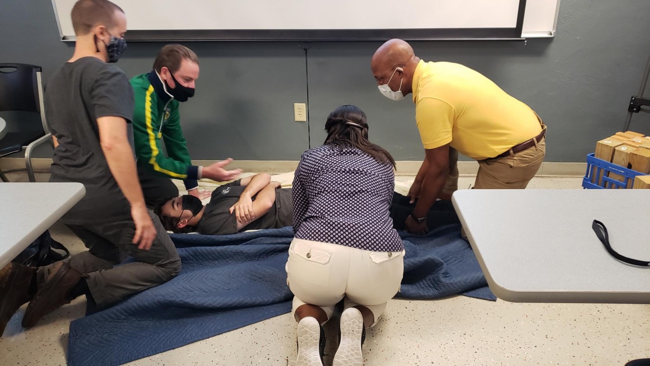 CERT Academy Class gets practical